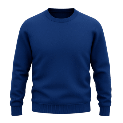 2 İplik Şardonlu 0 Yaka Sweatshirt
