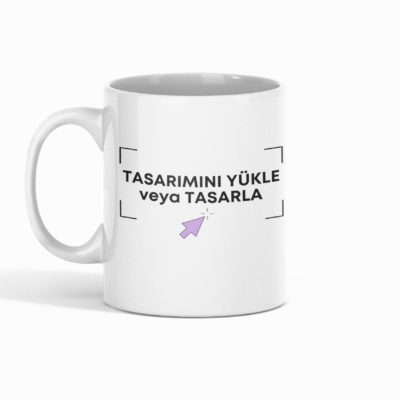 Premium Süblimasyon Beyaz Porselen Kupa Bardak